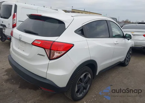 2018 Honda Hr-V Ex-L z USA, uszkodzony, nr VIN 3CZRU6H74JM707353